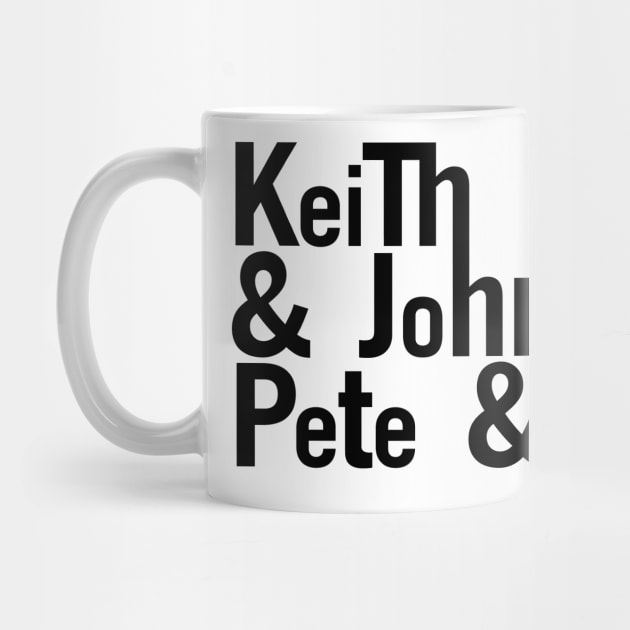 Keith & John, Pete & Roger by DAFTFISH